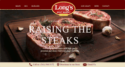 Desktop Screenshot of longsmeatmarket.com